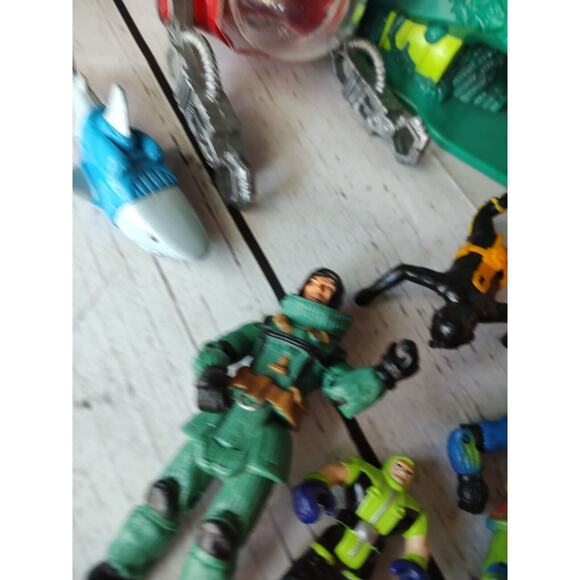 Fisher Price Rescue Heroes MICRO ADVENTURES Submarine Underwater Sea Playset Lot - Picture 6 of 16